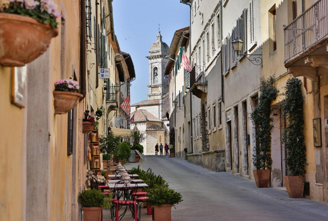 Finestra Sulla Val D'Orcia Apartment San Quirico d'Orcia Bagian luar foto